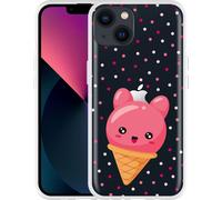 Cazy Housse Compatible avec iPhone 13 - Cône de glace