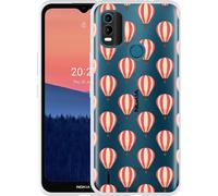 Cazy Housse Compatible avec Nokia C21 Plus - Ballons d'air chaud