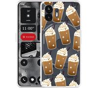 Cazy Housse Compatible avec Nothing Phone (2) Frappuccinos