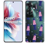 Cazy Housse Compatible avec Oppo Reno11 F Lampes à Lave