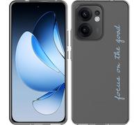 Cazy Housse Compatible avec Oppo Reno13 F (4G/5G) Focus On The Good