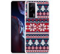 Cazy Housse Compatible avec Poco F5 Pro Tricoté Pull de Noël