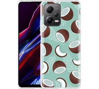 Cazy Housse Compatible avec Poco X5 Noix de coco