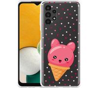 Cazy Housse Compatible avec Samsung Galaxy A13 4G - Cône de glace