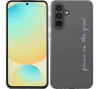 Cazy Housse Compatible avec Samsung Galaxy A26 Focus On The Good