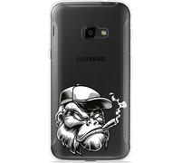 Cazy Housse Compatible avec Samsung Galaxy Xcover 4s - Tête Gorilla