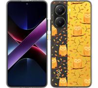 Cazy Housse Compatible avec Xiaomi Poco X7 Pro hiboux mignons