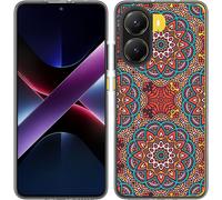 Cazy Housse Compatible avec Xiaomi Poco X7 Pro Mandala oriental