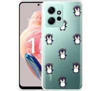 Cazy Housse Compatible avec Xiaomi Redmi Note 12 4G Chiller comme un pingouin
