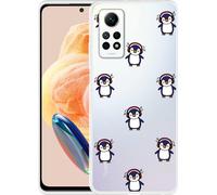 Cazy Housse Compatible avec Xiaomi Redmi Note 12 Pro 4G Chiller comme un pingouin
