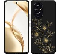 Cazy Housse compatible Honor 200 Housse silicone Noir - Mystic Flower
