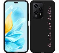 Cazy Housse compatible Honor 200 Lite Housse silicone Noir - La Vie Est Belle