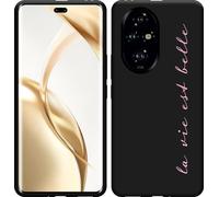 Cazy Housse compatible Honor 200 Pro Housse silicone Noir - La Vie Est Belle