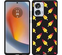 Cazy Housse compatible Oppo Find X8 Pro Housse silicone Noir - Fusées