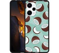 Cazy Housse noire Compatible avec Poco F5 Noix de coco