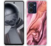 Cazy Housse pour HMD Pulse Pro Housse en silicone - Marbre de rêve