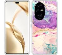 Cazy Housse pour Honor 200 Pro Housse en silicone - Couleurs de rêve
