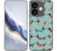 Cazy Housse pour Oppo A40 / A40m / A60 (5G) Housse en silicone - Hivernage
