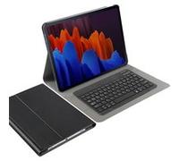Cazy Housse pour Tablette avec Clavier compatible avec Samsung Galaxy Tab S7 FE / Tab S7 P Noir G