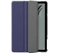 Cazy Housse pour Tablette compatible avec Google Pixel Tablet - Étui TriFold Bookcase - Bl Bleu G