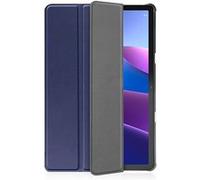 Cazy Housse pour Tablette compatible avec Lenovo Tab M10 (3rd Gen) - Étui TriFold Bookcase Bleu G