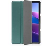 Cazy Housse pour Tablette compatible avec Lenovo Tab M10 (3rd Gen) - Étui TriFold Bookcase Vert G