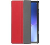 Cazy Housse pour Tablette compatible avec Lenovo Tab M10 Plus (3rd Gen) - Étui TriFold Boo Rouge G