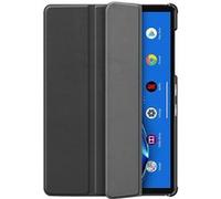 Cazy Housse pour Tablette compatible avec Lenovo Tab M10 Plus - Étui TriFold Bookcase - No Noir G
