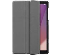 Cazy Housse pour Tablette compatible avec Lenovo Tab M8 (4th Gen) - Étui TriFold Bookcase Gris G