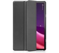 Cazy Housse pour Tablette compatible avec Lenovo Tab P11 (2nd Gen) - Étui TriFold Bookcase Noir G