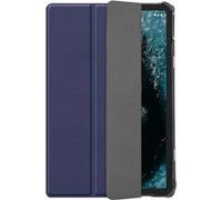 Cazy Housse pour Tablette compatible avec Nokia T20 - Étui TriFold Bookcase - Bleu Bleu G