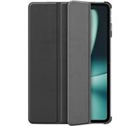 Cazy Housse pour Tablette compatible avec OnePlus Pad - Étui TriFold Bookcase - Noir Noir G