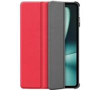 Cazy Housse pour Tablette compatible avec OnePlus Pad - Étui TriFold Bookcase - Rouge Rouge G