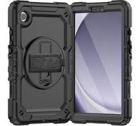 Cazy Housse pour Tablette compatible avec Samsung Galaxy Tab A9 - Coque Antichoc avec Prot Noir G