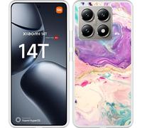 Cazy Housse pour Xiaomi 14T Pro Housse en silicone - Couleurs de rêve