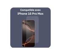 Cazy Protection d'Ecran compatible avec iPhone 16 Pro Max - Protection d'Ecran en Verre Tr