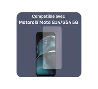Cazy Protection d'Ecran compatible avec Motorola Moto G14 / G54 (5G) - Protection d'Ecran