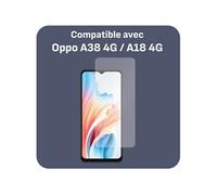Cazy Protection d'Ecran compatible avec OPPO A18 (4G) / A38 (4G) - Protection d'Ecran en V