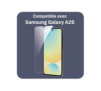 Cazy Protection d'Ecran compatible avec Samsung Galaxy A26 - Protection d'Ecran en Verre T