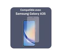 Cazy Protection d'Ecran compatible avec Samsung Galaxy A35 - Protection d'Ecran en Verre T