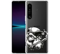 Cazy Sleeve Compatible avec Sony Xperia 1 IV - Gorilla Head