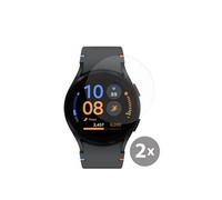 Cazy Verre Trempé Compatible avec Samsung Galaxy Watch FE 40mm - Protecteur D'écran Transp
