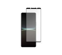 Cazy Verre Trempé Compatible avec Sony Xperia 5 IV - Couverture complète Glass - Noir