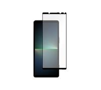 Cazy Verre Trempé Compatible avec Sony Xperia 5 V - Couverture complète Glass - Noir