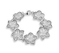 CAZZH Bracelet de Mode, Bracelet en Argent Sterling for Femme, Bracelet en Argent Sterling 925 for Femme