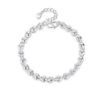 CAZZH Bracelet de Mode, Bracelet en Argent Sterling for Femme, Bracelet en Argent Sterling 925 for Femme