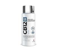 CB 12 - Bain de Bouche Sans Alcool, Fraîcheur Longue Durée 12h et Blancheur Naturelle (250mL) - Le Lot De 3