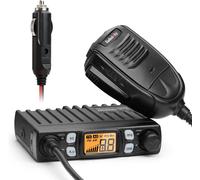 Cb-27 Pro Mini Radio Cb Mobile 40 Canaux Avec Canal D'Urgence Instantané Am/Fm 9/19,Puissance De Sortie 4 W,Vox,Gain Rf Et Micro Portable
