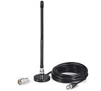 CB Aerial Antenna 27MHz Soft Whip Magnetic Base BNC PL259 Connector CB Aerial Antenna for Cobra Max