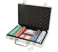 Cb Games Ensemble De Poker Avec Jeu De Plateau De Mallette 314 Pièces